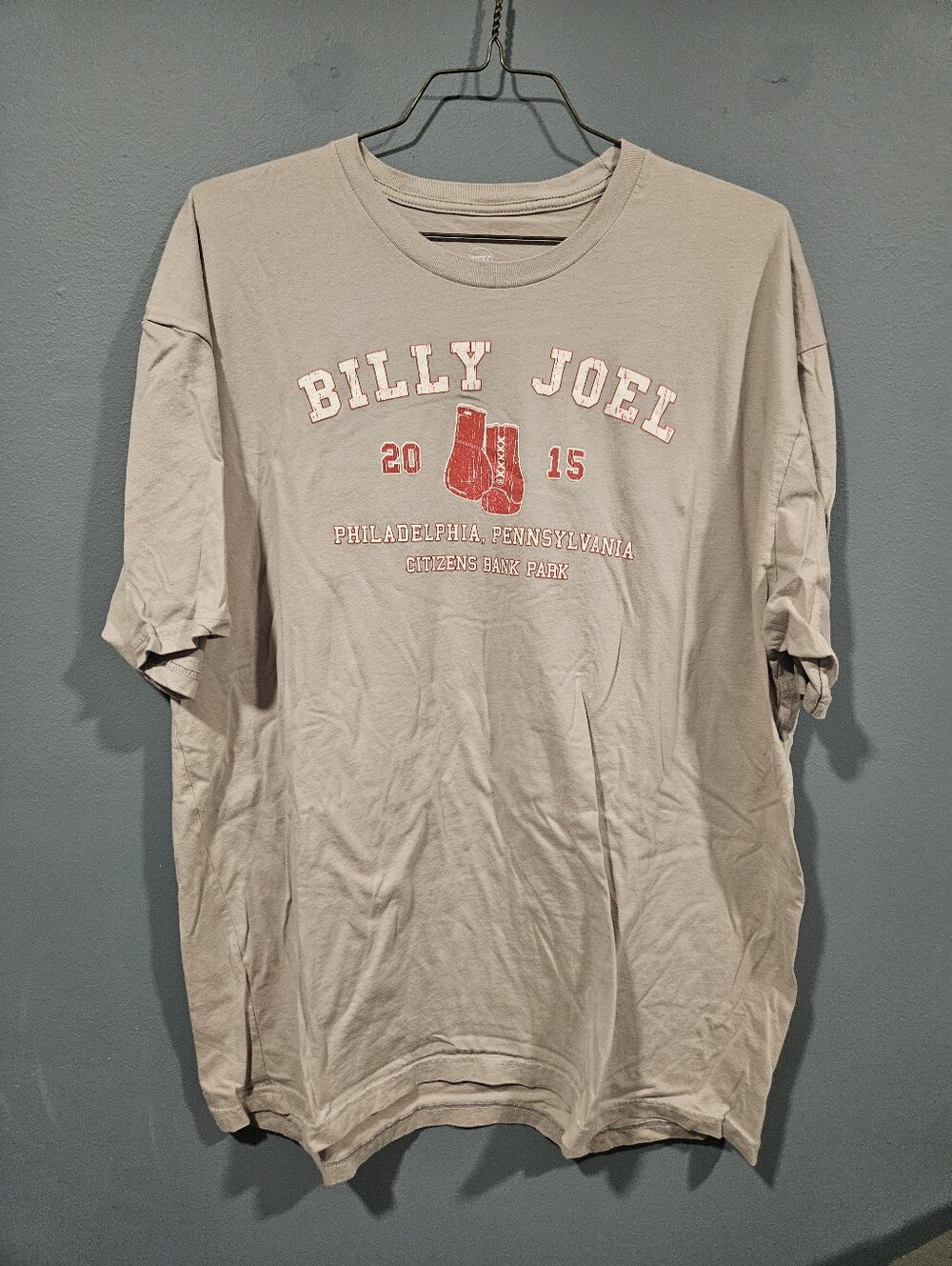 Billy Joel 2015 Tour - Philadelphia Graphic Tee - 3X
